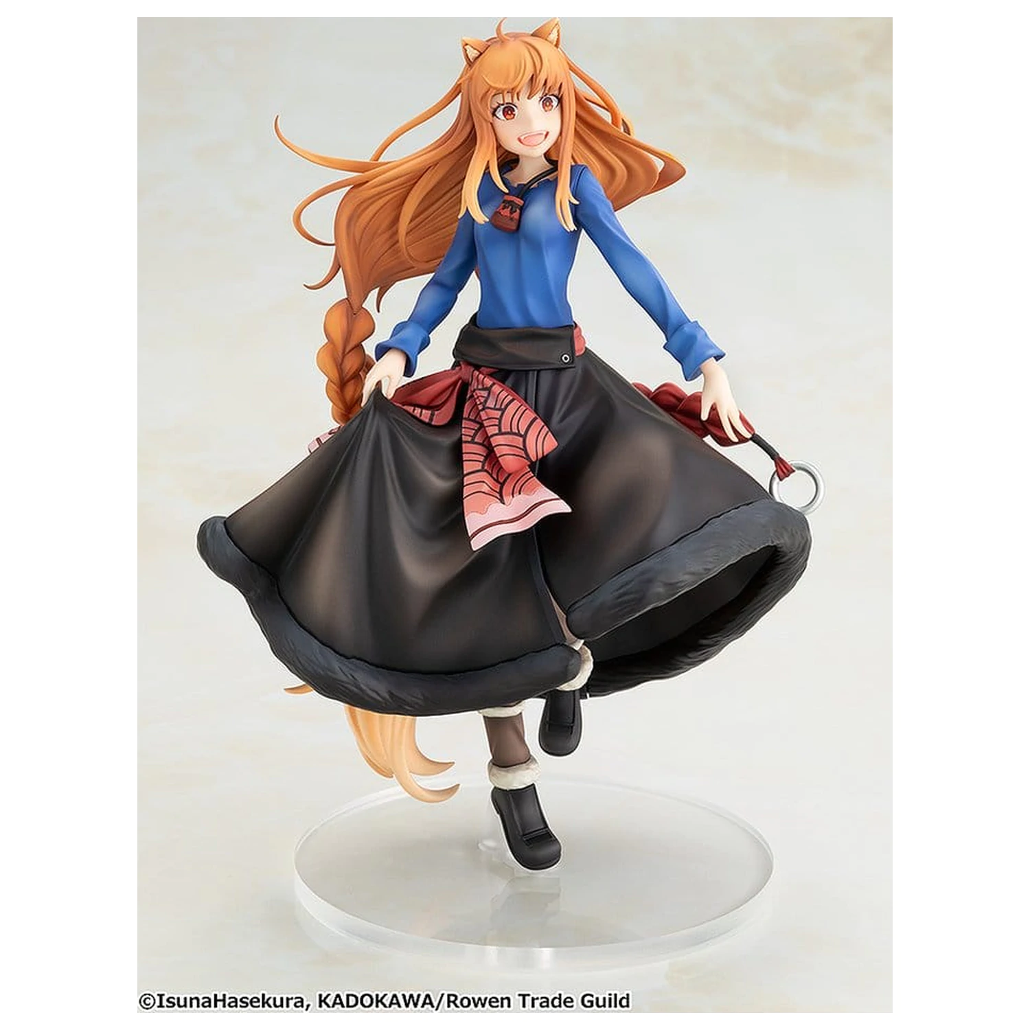 Spice and Wolf: Merchant Meets the Wise Wolf KDcolle PVC Figure Holo illustration by Jyuu Ayakura 17 cm product photo