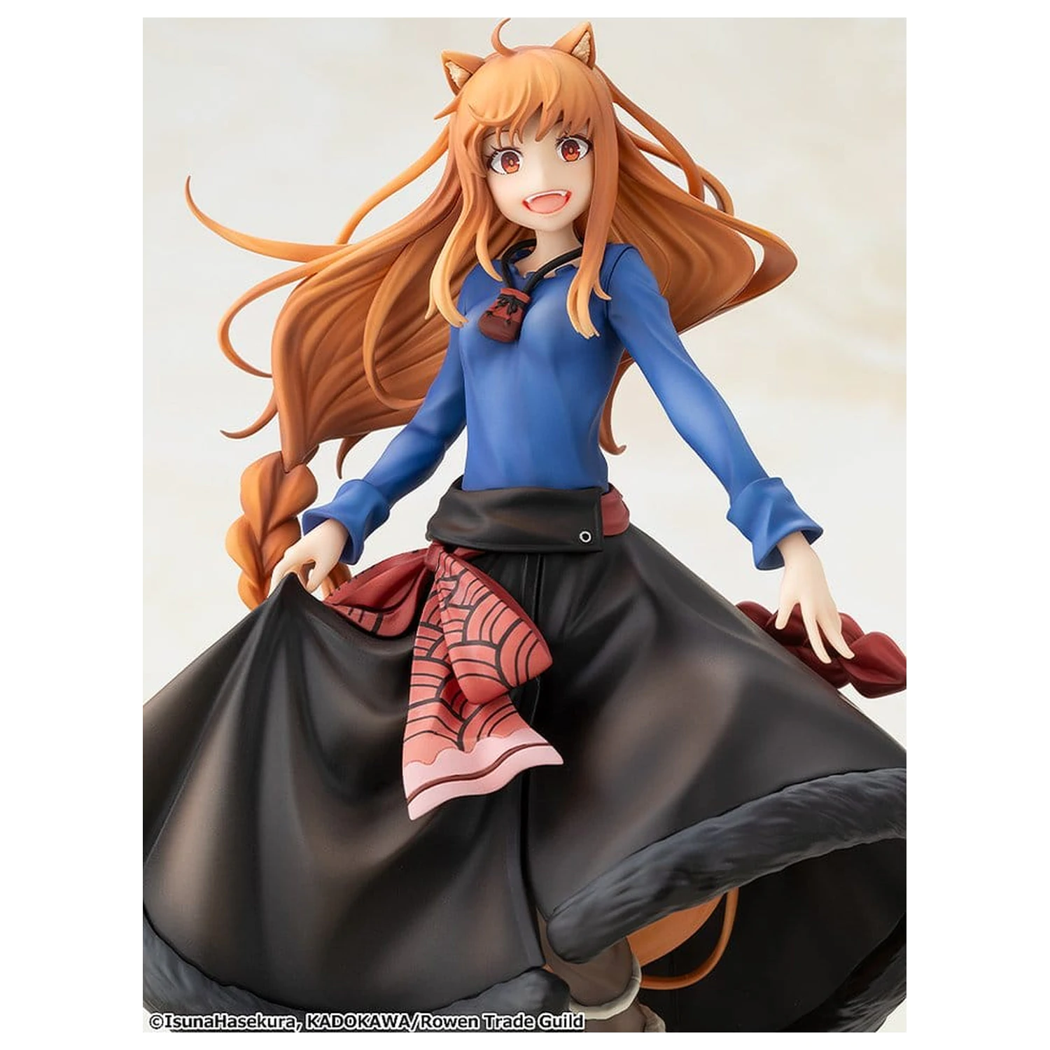 Spice and Wolf: Merchant Meets the Wise Wolf KDcolle PVC Figure Holo illustration by Jyuu Ayakura 17 cm product photo