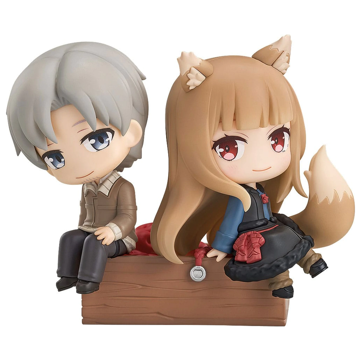 Spice and Wolf: Merchant Meets the Wise Wolf Mini Memory Mini Figure Lawrence & Holo 8 cm product photo