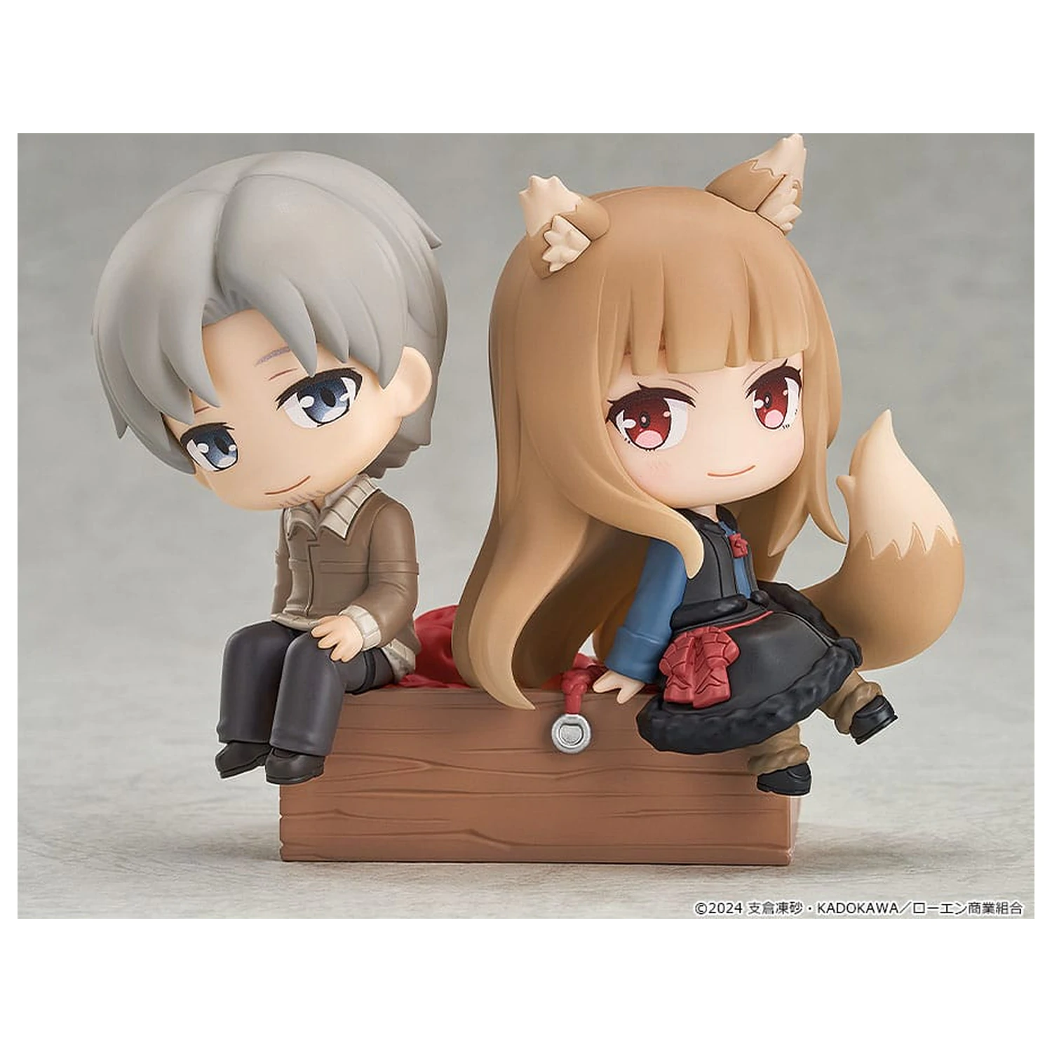 Spice and Wolf: Merchant Meets the Wise Wolf Mini Memory Mini Figure Lawrence & Holo 8 cm product photo