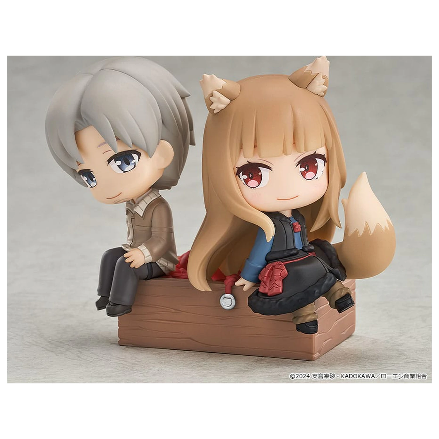 Spice and Wolf: Merchant Meets the Wise Wolf Mini Memory Mini Figure Lawrence & Holo 8 cm product photo