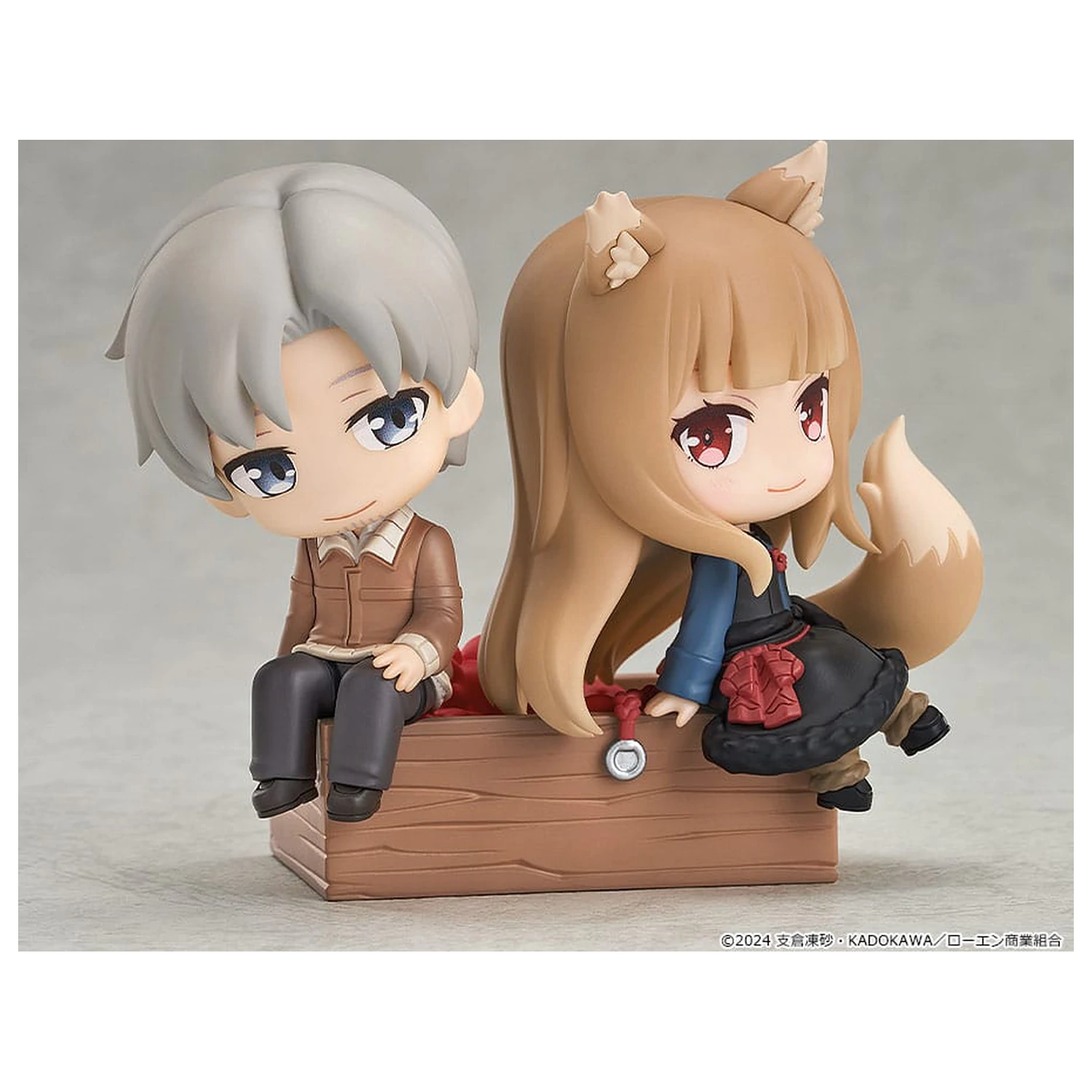 Spice and Wolf: Merchant Meets the Wise Wolf Mini Memory Mini Figure Lawrence & Holo 8 cm product photo