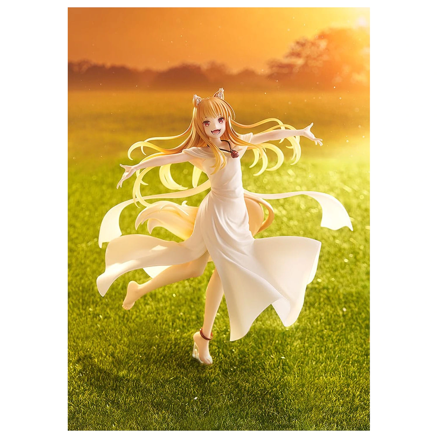 Spice and Wolf: Merchant Meets the Wise Wolf Pop Up Parade PVC Statue Holo: Abundant Harvest Ver. L Size 23 cm        product photo