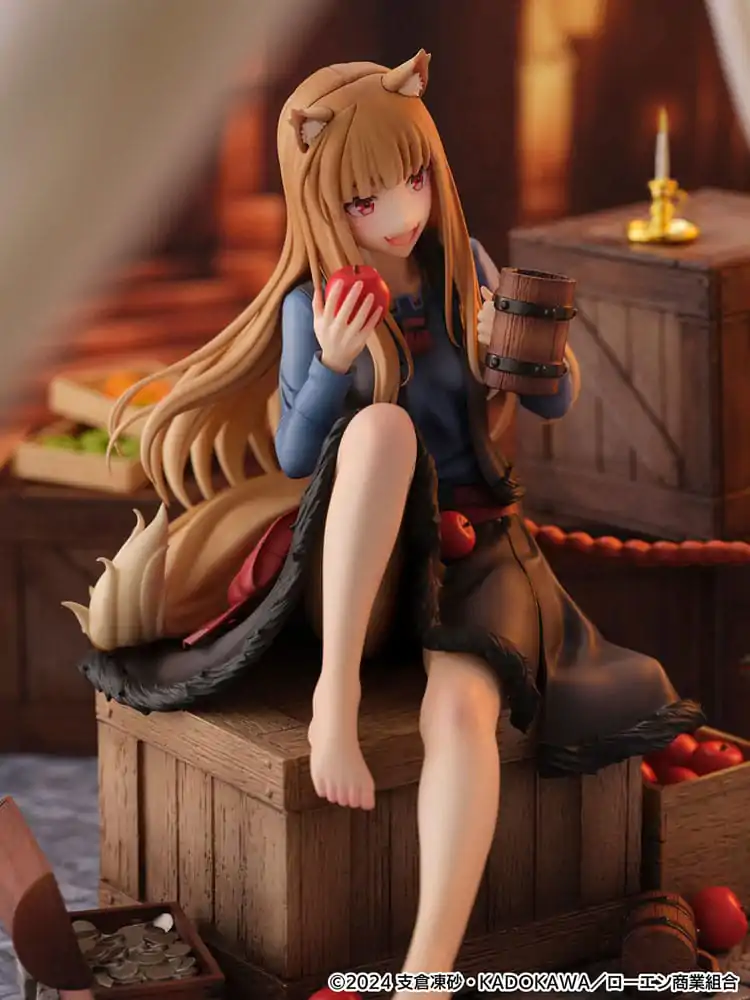 Spice and Wolf: Merchant Meets the Wise Wolf SHIBUYA SCRAMBLE FIGURE PVC Statue 1/7 Holo 22 cm product photo