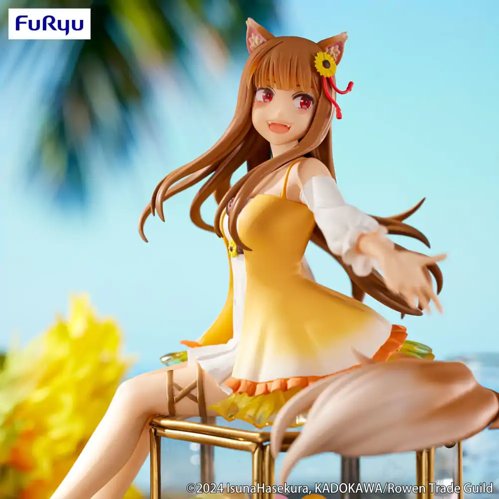 Spice and Wolf Noodle Stopper PVC Statue Holo Sunflower Dress Ver. 17 cm termékfotó