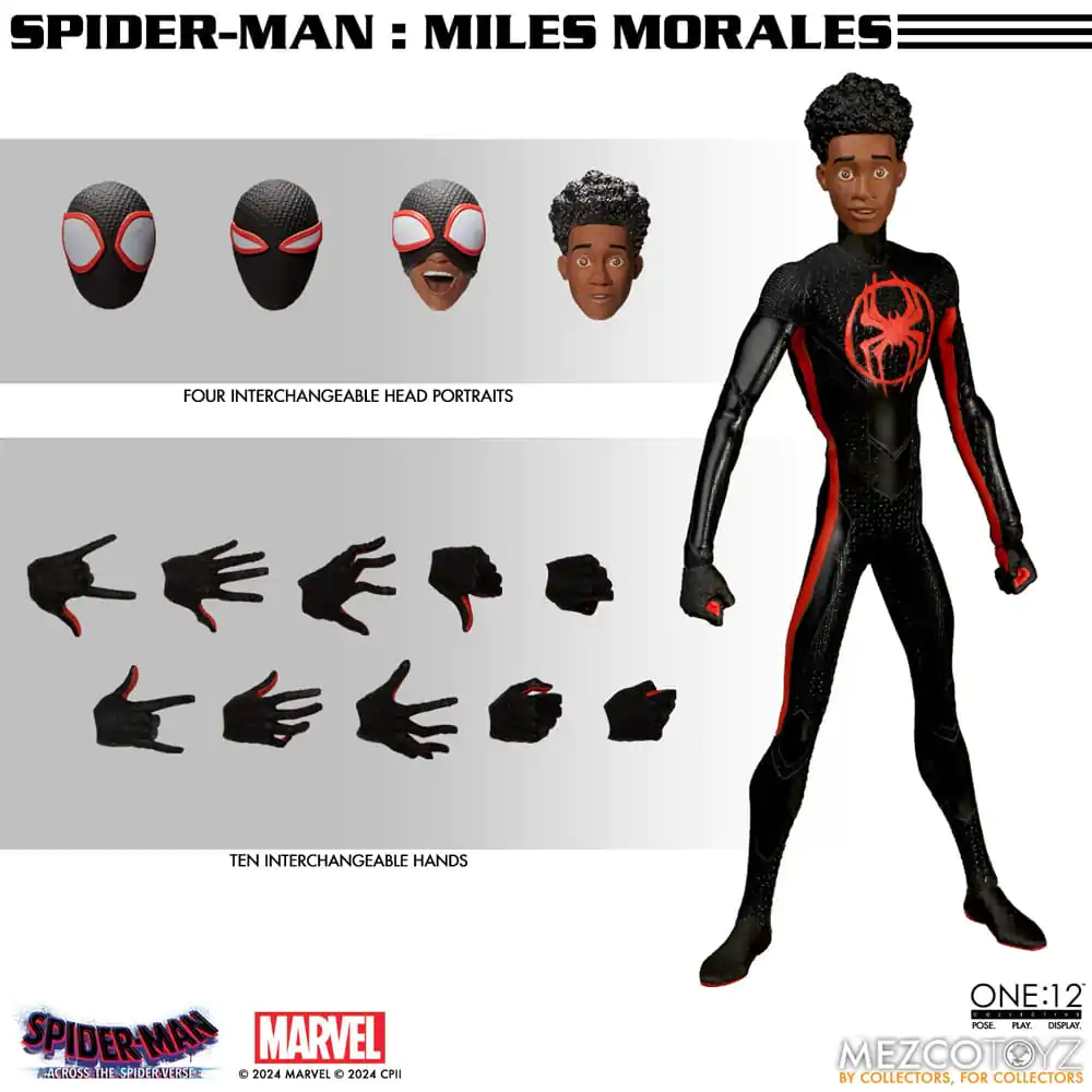 Spider-Man Action Figure 1/12 Miles Morales 17 cm termékfotó