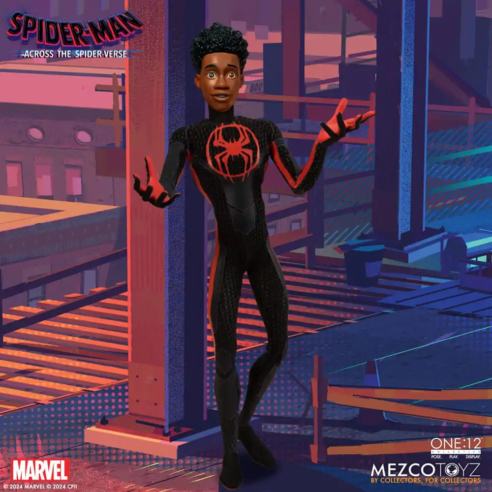 Spider-Man Action Figure 1/12 Miles Morales 17 cm termékfotó