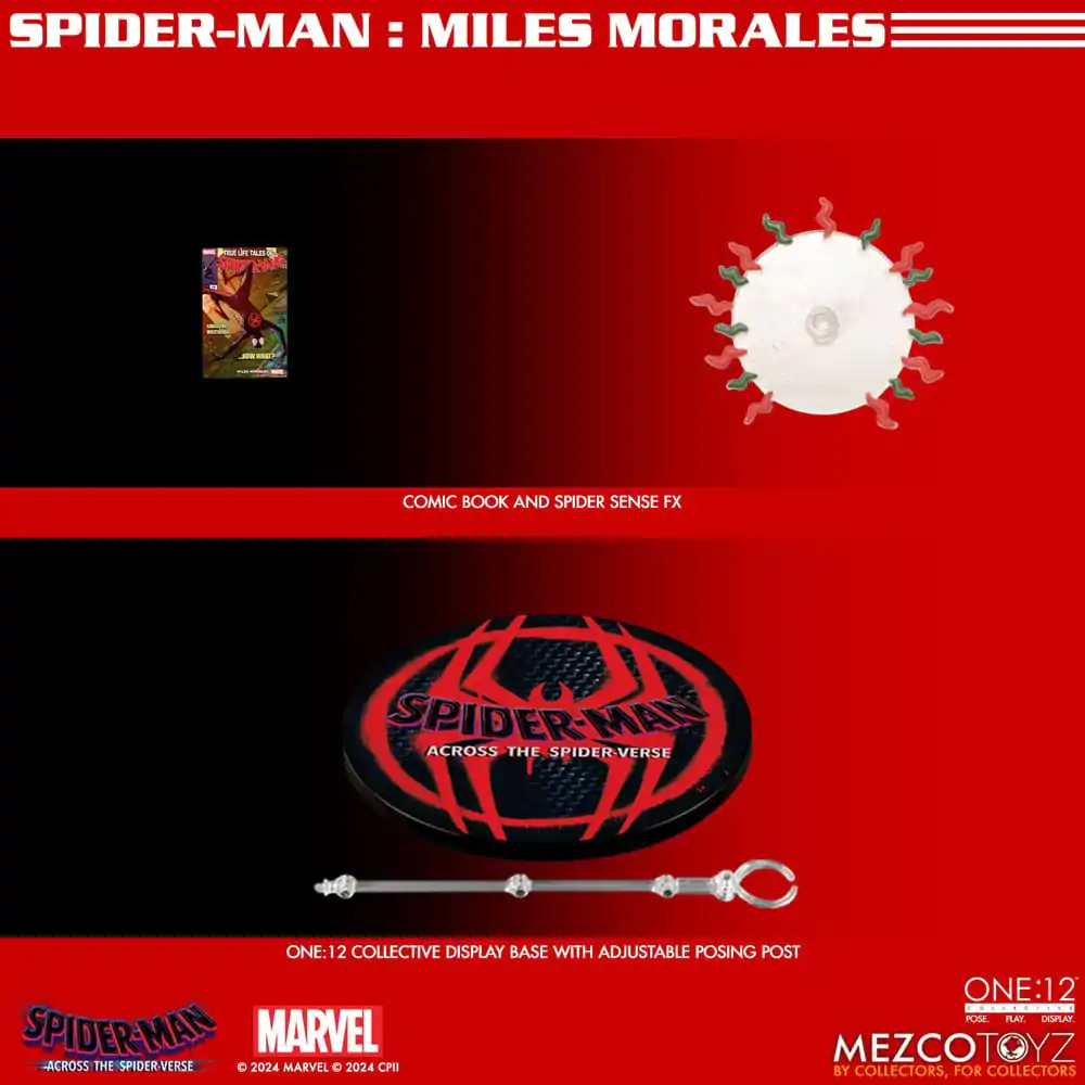 Spider-Man Action Figure 1/12 Miles Morales 17 cm termékfotó