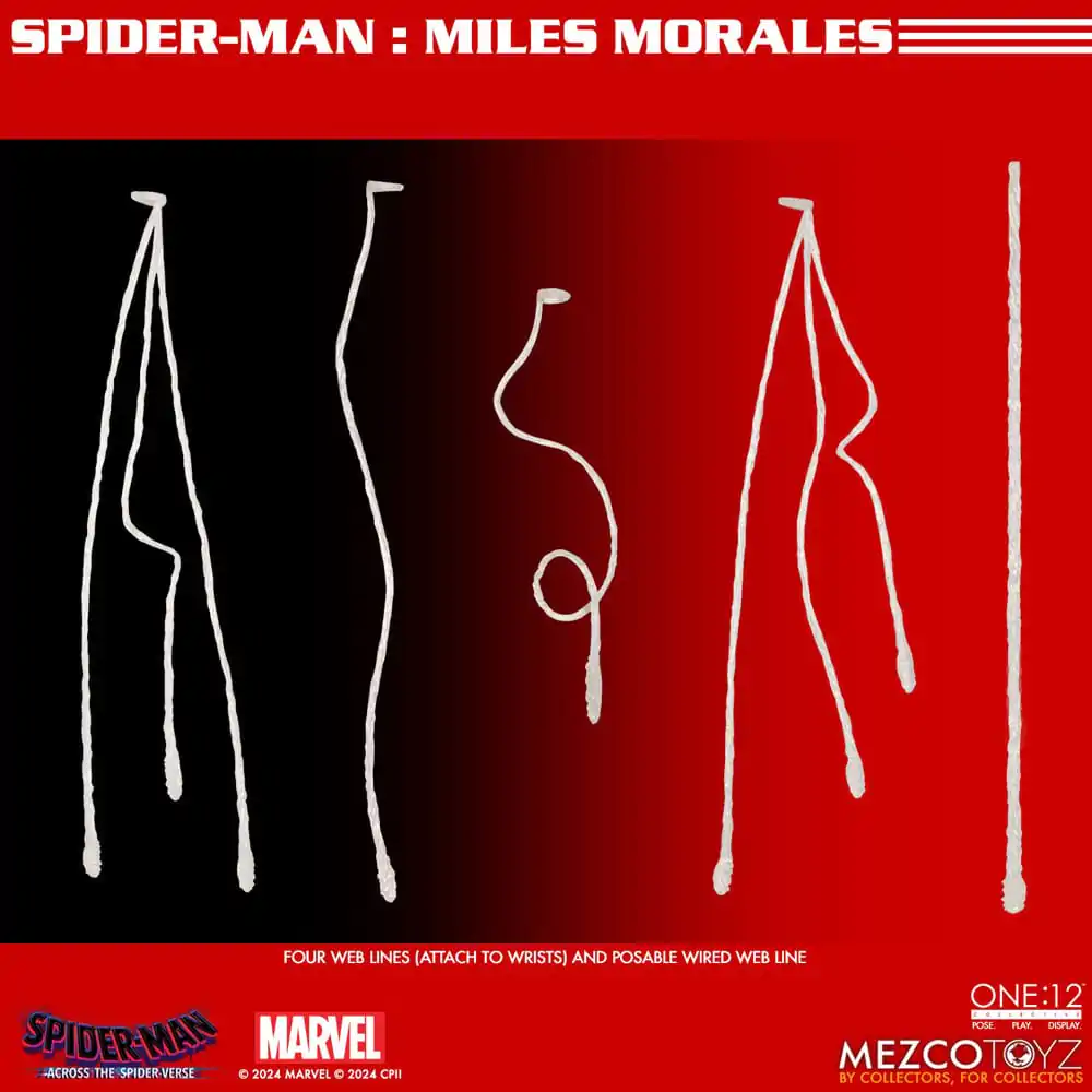 Spider-Man Action Figure 1/12 Miles Morales 17 cm termékfotó