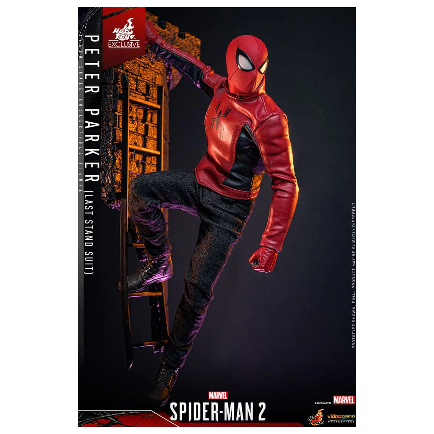 Spider-Man 2 Action Figure 1/6 Peter Parker (Last Stand Suit) Hot Toys Exclusive 30 cm product photo
