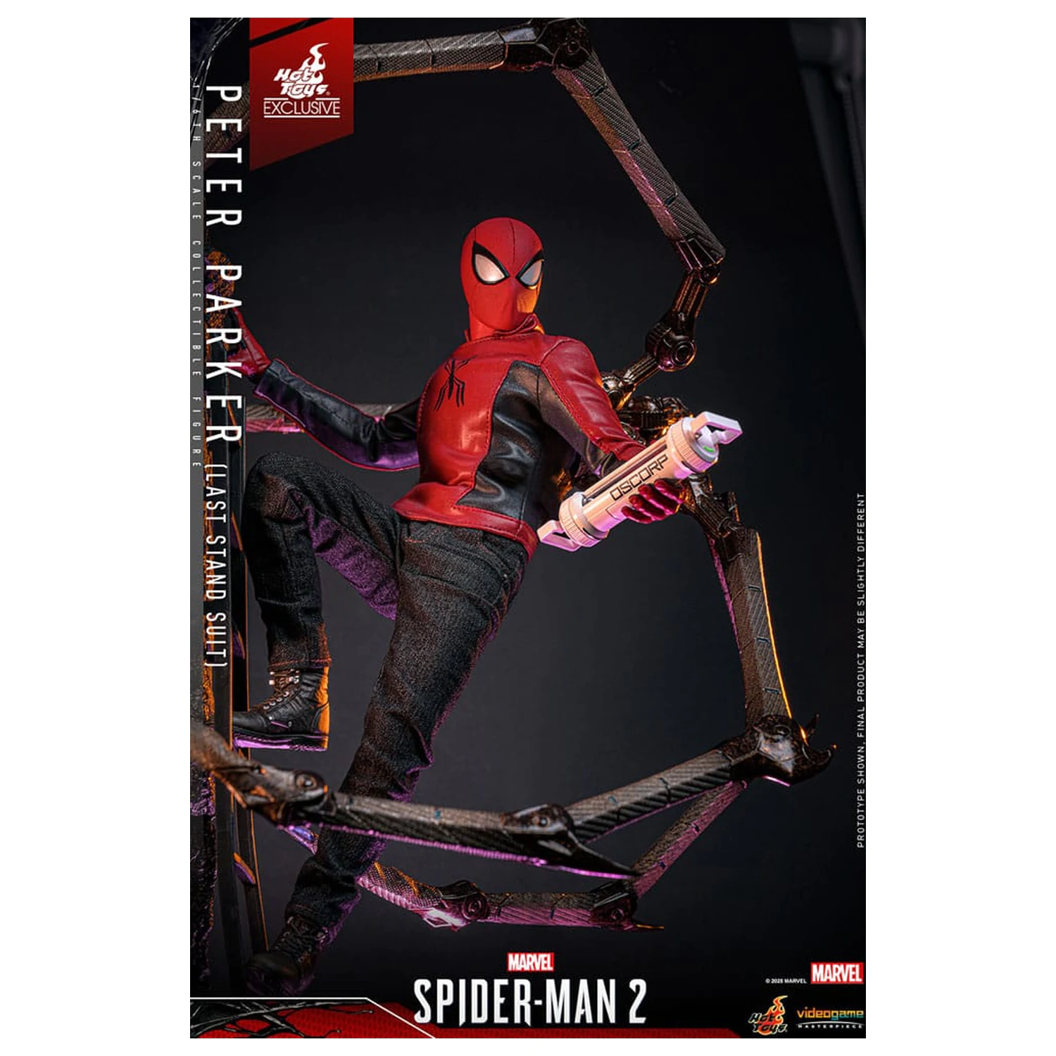 Spider-Man 2 Action Figure 1/6 Peter Parker (Last Stand Suit) Hot Toys Exclusive 30 cm product photo