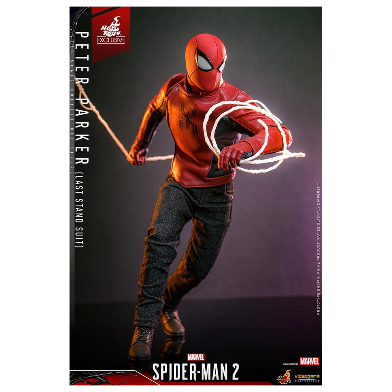 Spider-Man 2 Action Figure 1/6 Peter Parker (Last Stand Suit) Hot Toys Exclusive 30 cm product photo