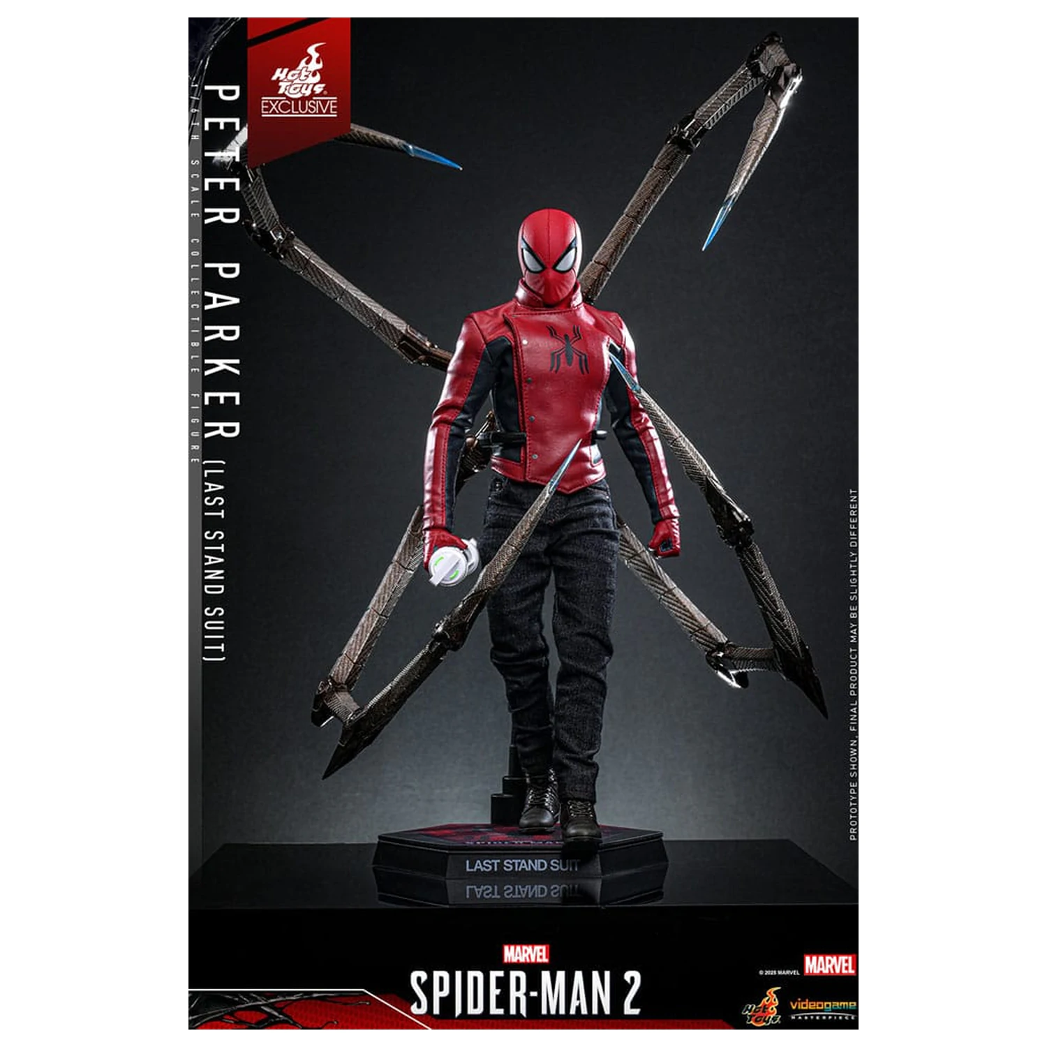 Spider-Man 2 Action Figure 1/6 Peter Parker (Last Stand Suit) Hot Toys Exclusive 30 cm product photo