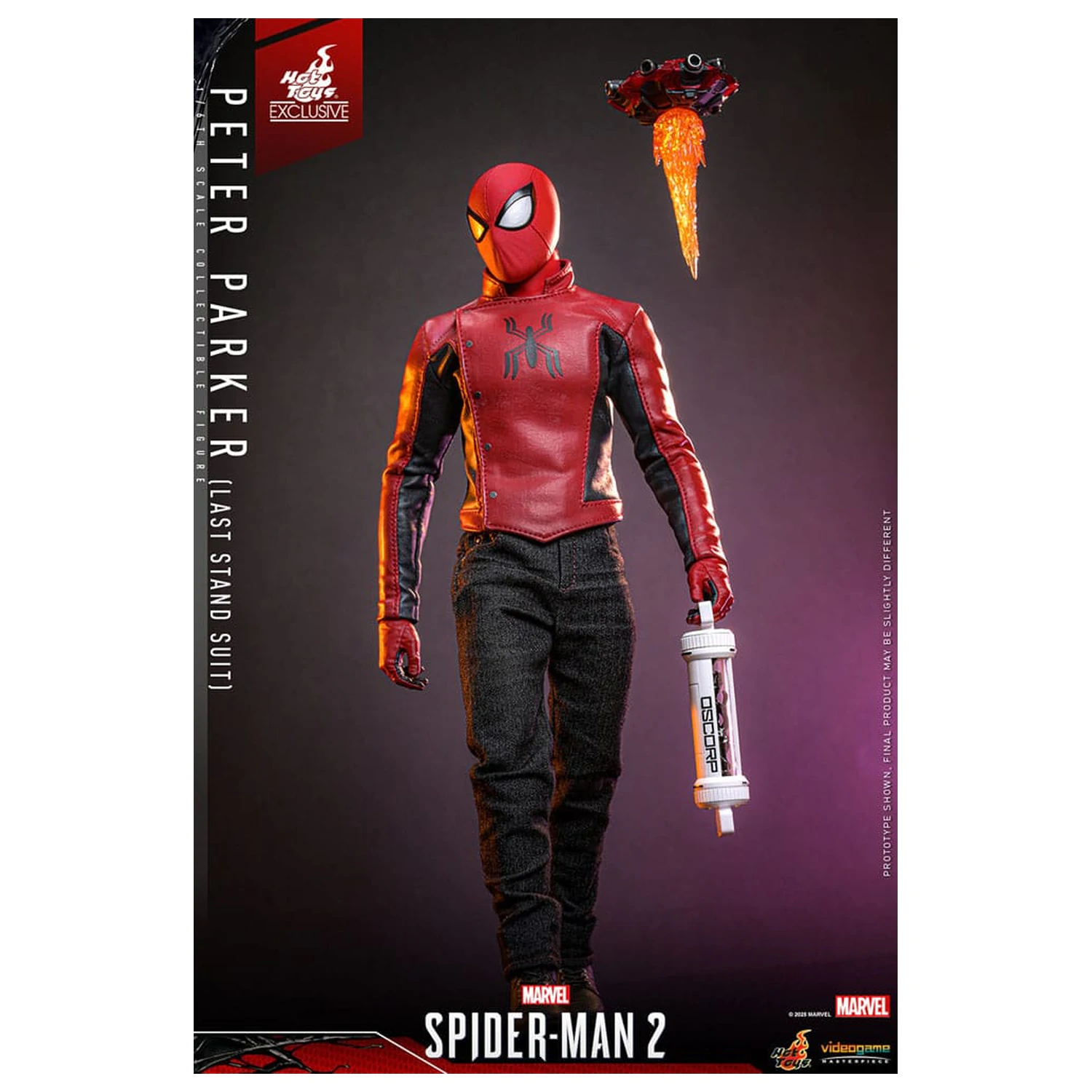 Spider-Man 2 Action Figure 1/6 Peter Parker (Last Stand Suit) Hot Toys Exclusive 30 cm product photo