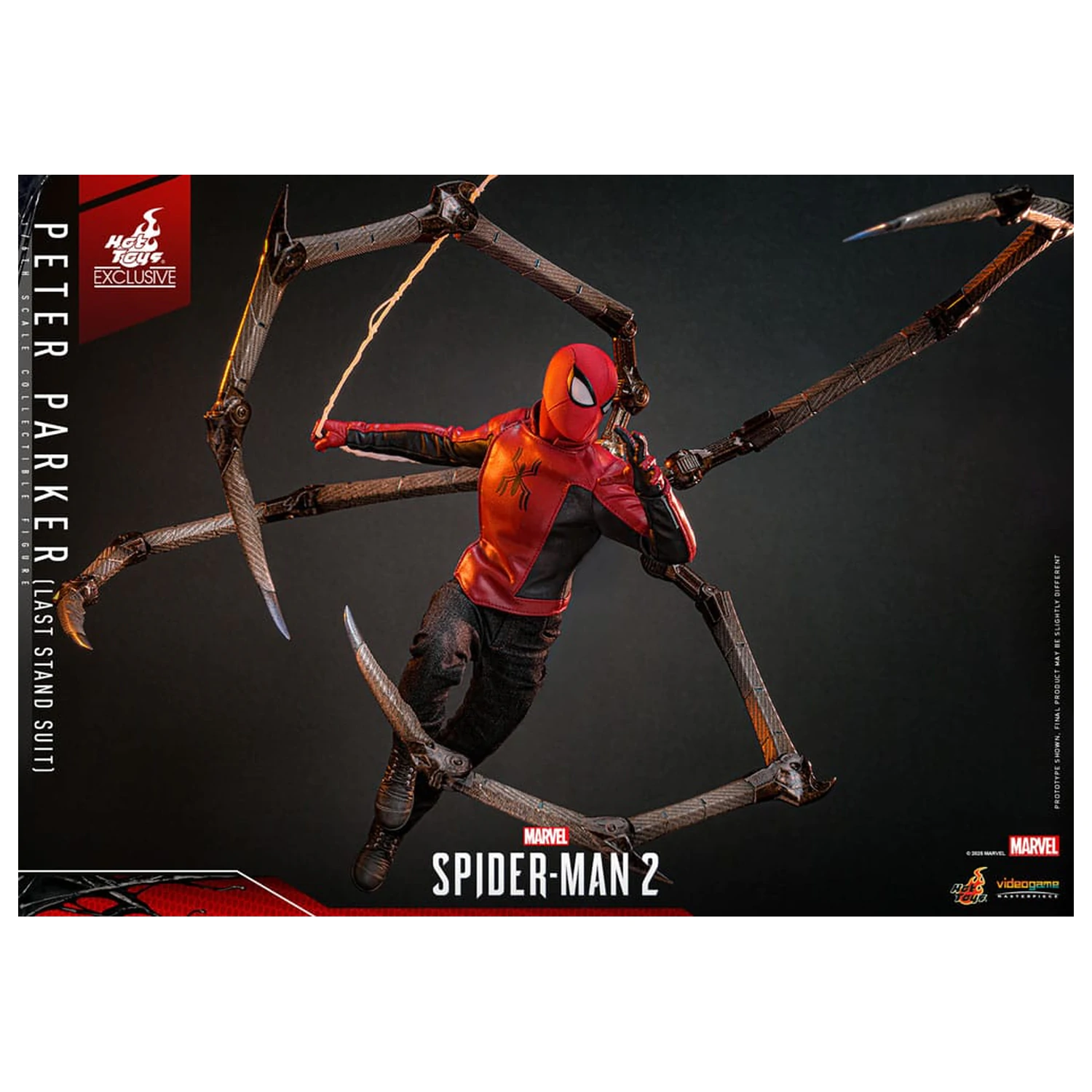 Spider-Man 2 Action Figure 1/6 Peter Parker (Last Stand Suit) Hot Toys Exclusive 30 cm product photo