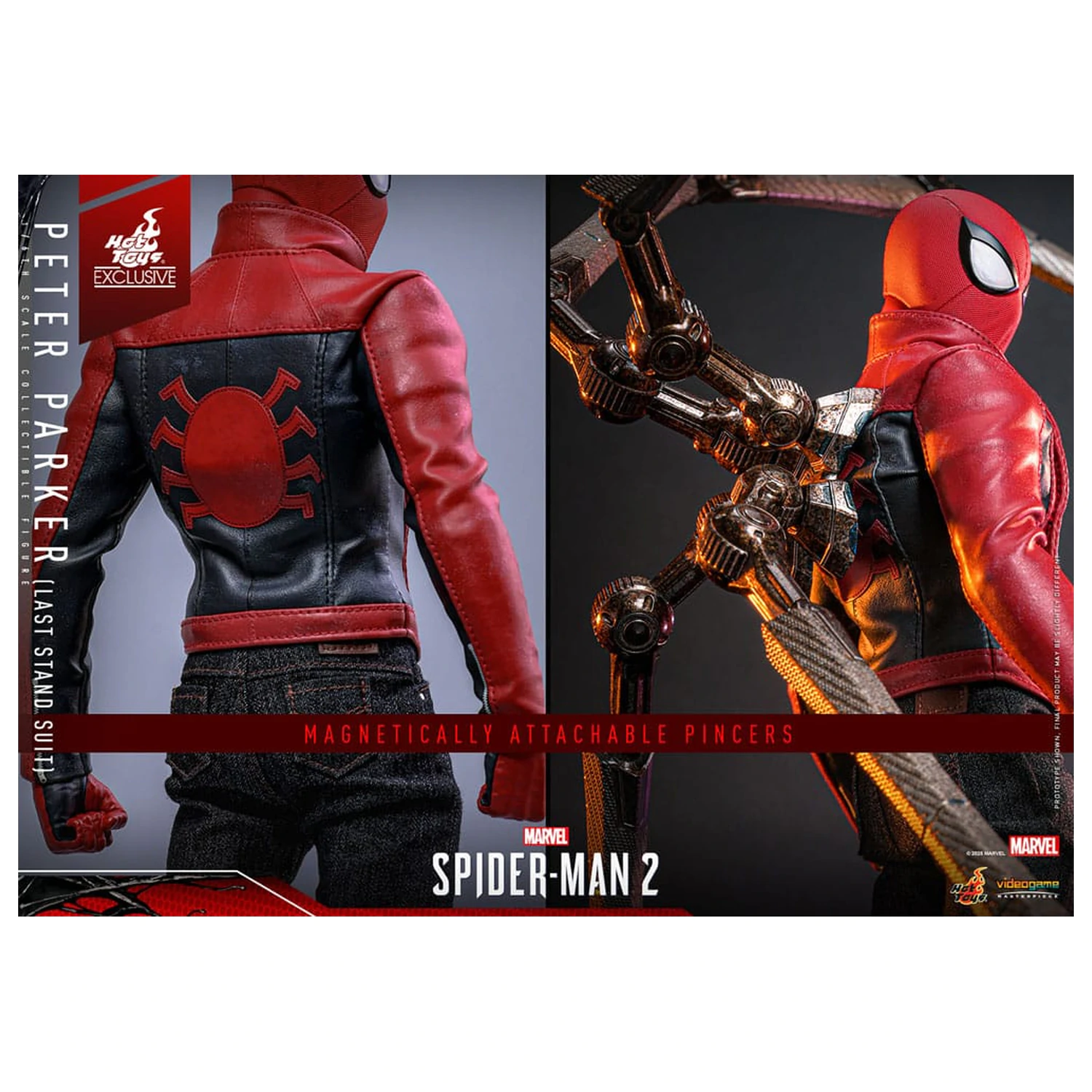 Spider-Man 2 Action Figure 1/6 Peter Parker (Last Stand Suit) Hot Toys Exclusive 30 cm product photo