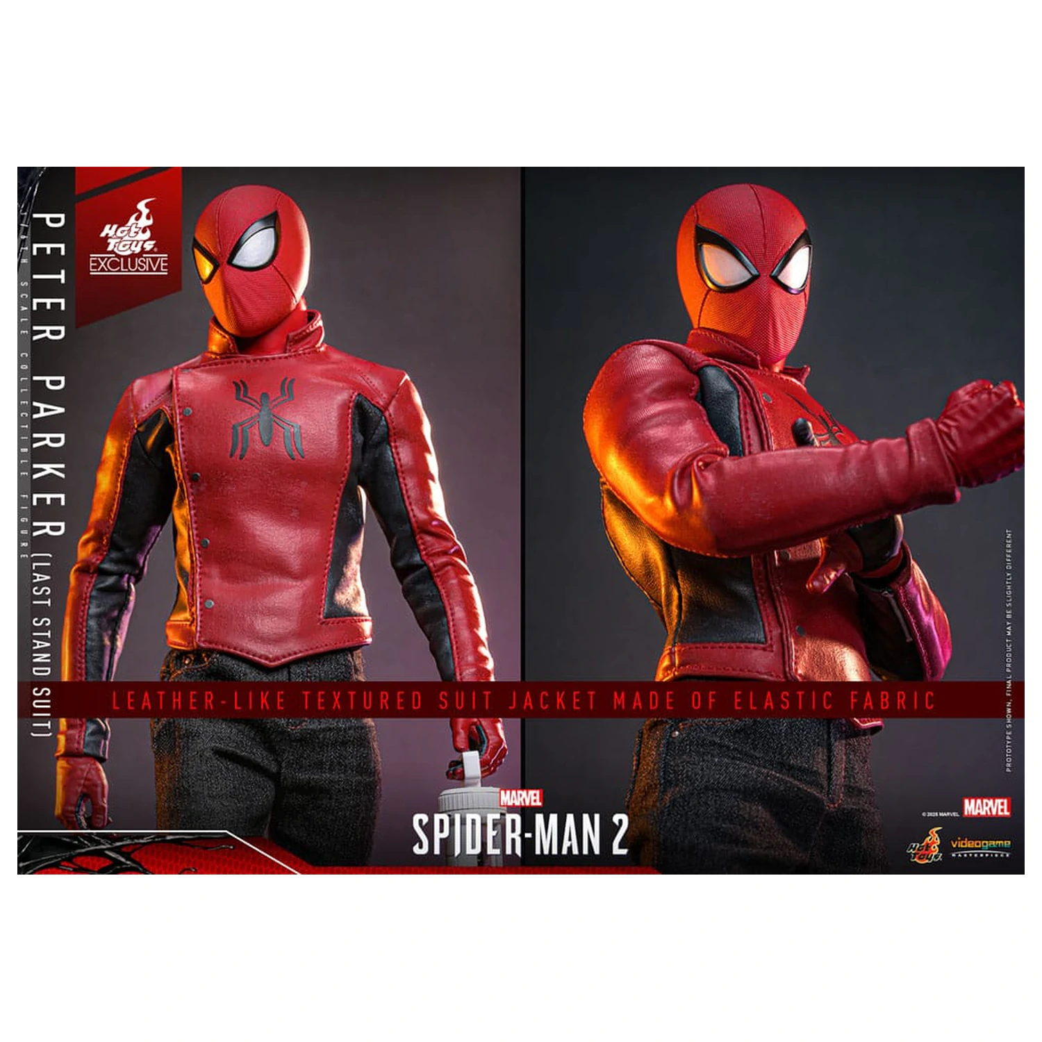 Spider-Man 2 Action Figure 1/6 Peter Parker (Last Stand Suit) Hot Toys Exclusive 30 cm product photo