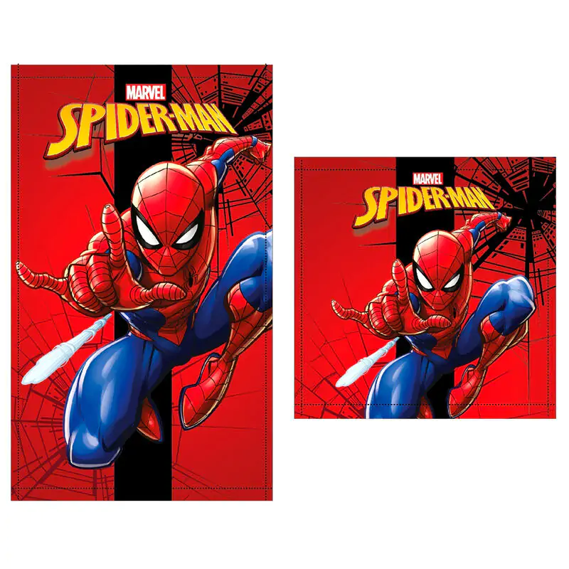 Marvel Spiderman set 2 cotton towels product photo