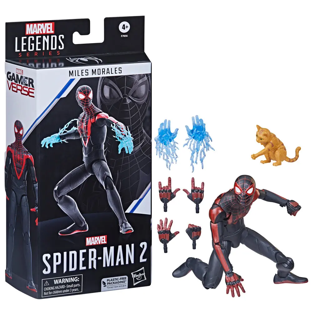 Marvel Spiderman 2 Miles Morales figure 15cm product photo