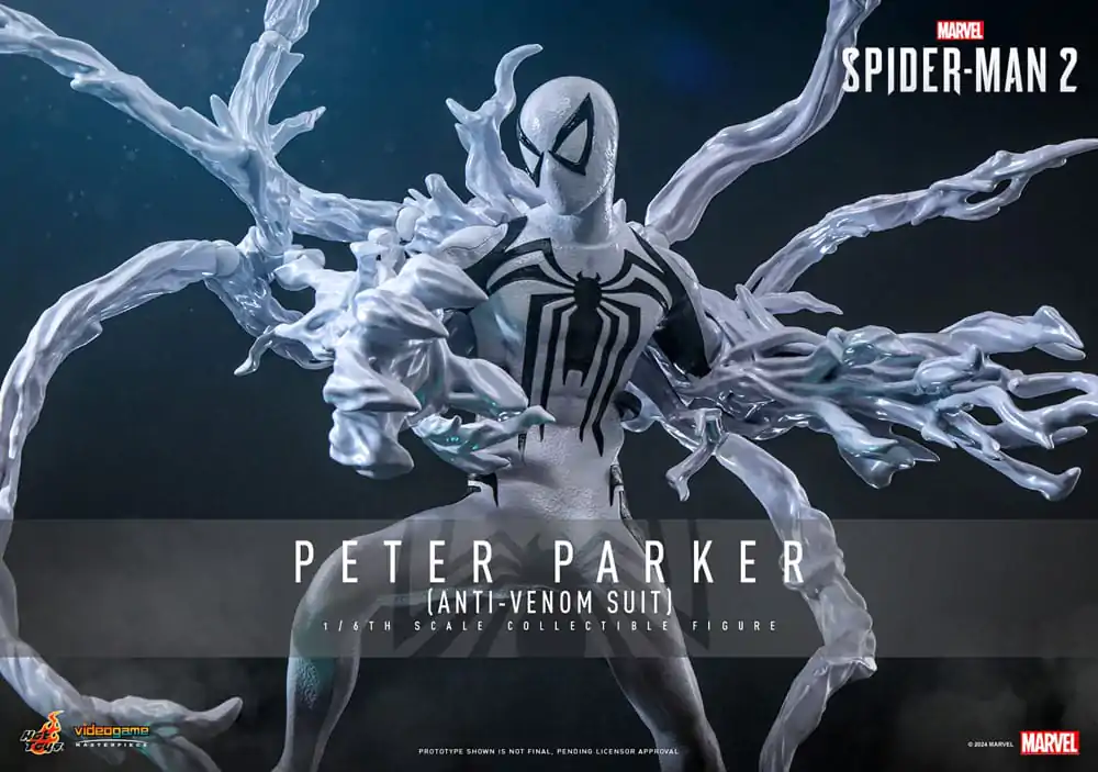 Spider-Man 2 Video Game Masterpiece Action Figure 1/6 Peter Parker (Anti-Venom Suit) 30 cm product photo