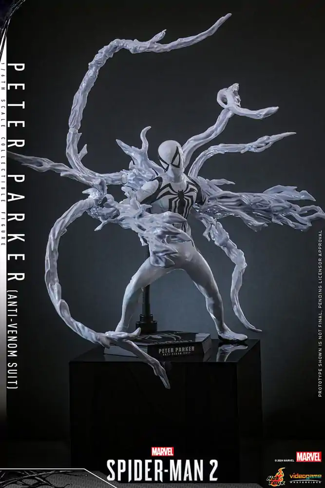 Spider-Man 2 Video Game Masterpiece Action Figure 1/6 Peter Parker (Anti-Venom Suit) 30 cm product photo