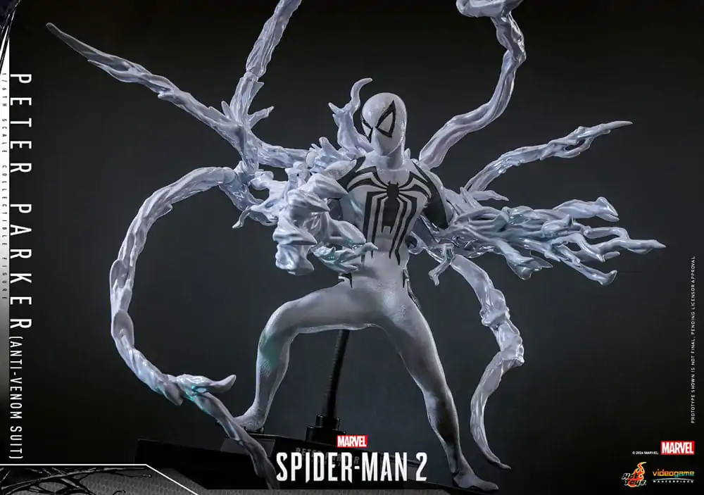 Spider-Man 2 Video Game Masterpiece Action Figure 1/6 Peter Parker (Anti-Venom Suit) 30 cm product photo