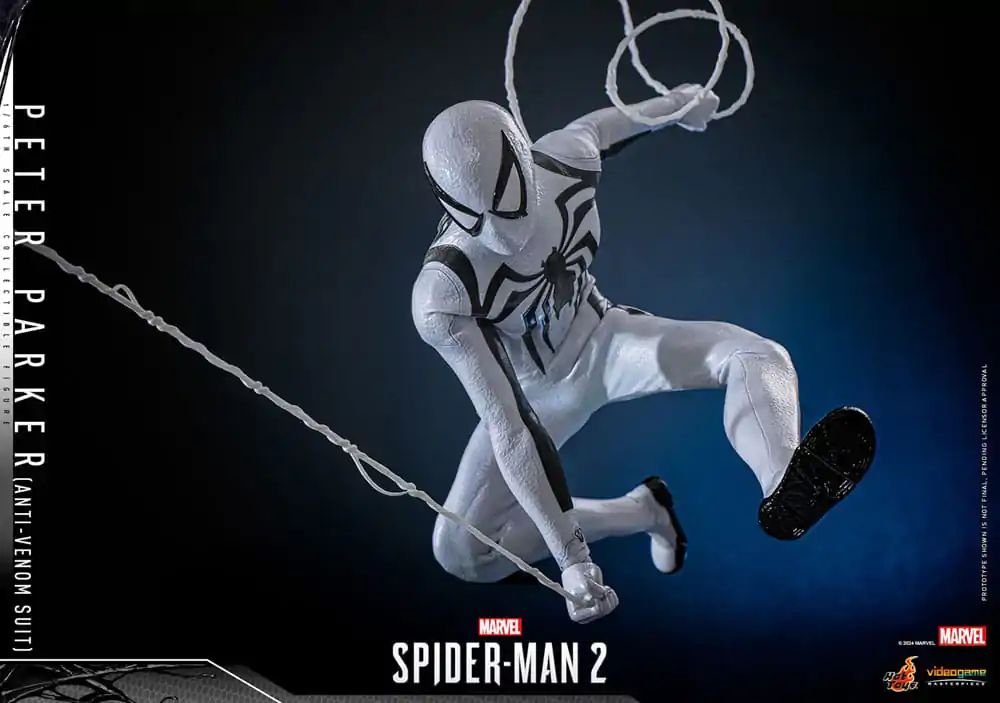 Spider-Man 2 Video Game Masterpiece Action Figure 1/6 Peter Parker (Anti-Venom Suit) 30 cm product photo