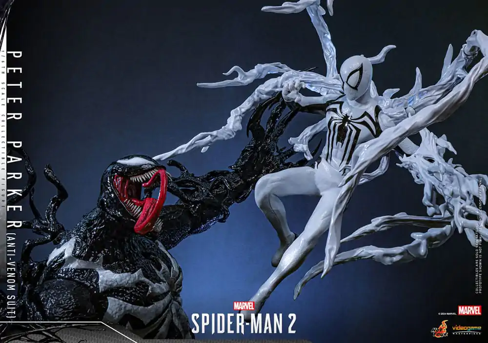 Spider-Man 2 Video Game Masterpiece Action Figure 1/6 Peter Parker (Anti-Venom Suit) 30 cm product photo