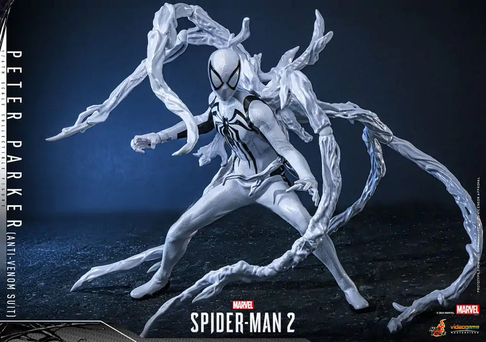 Spider-Man 2 Video Game Masterpiece Action Figure 1/6 Peter Parker (Anti-Venom Suit) 30 cm product photo