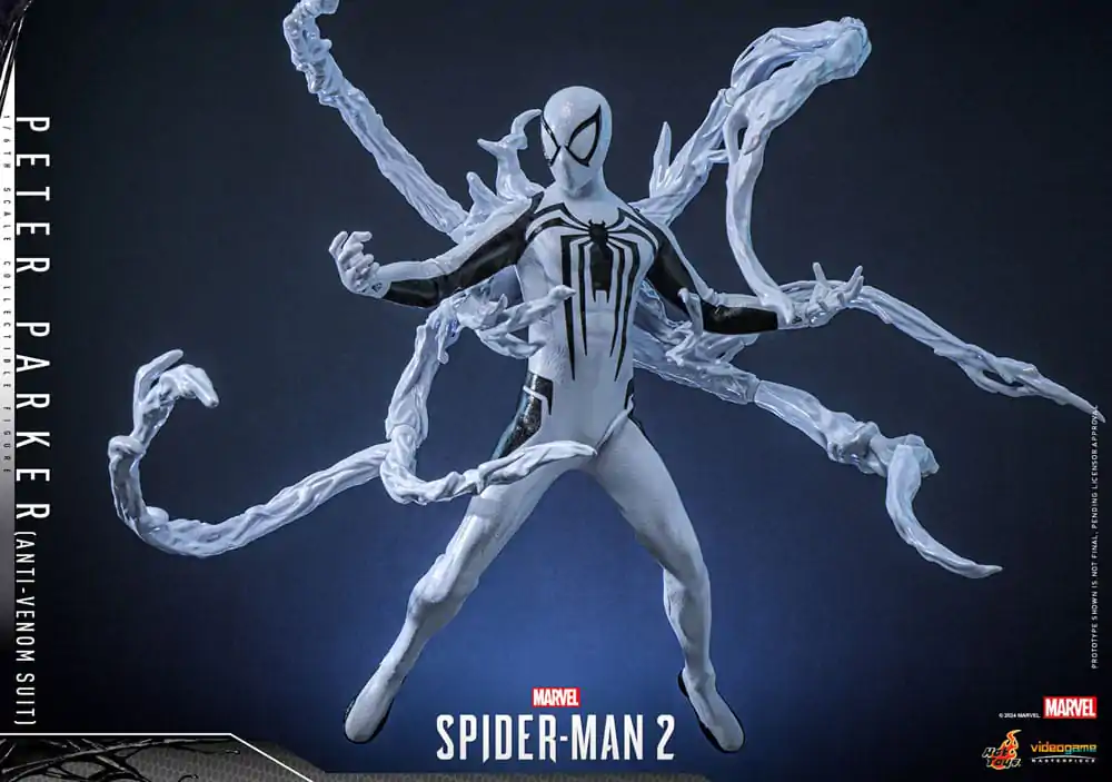 Spider-Man 2 Video Game Masterpiece Action Figure 1/6 Peter Parker (Anti-Venom Suit) 30 cm product photo