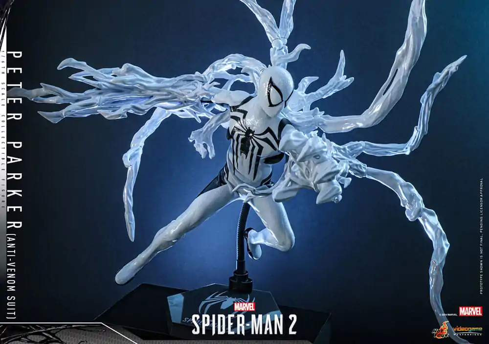 Spider-Man 2 Video Game Masterpiece Action Figure 1/6 Peter Parker (Anti-Venom Suit) 30 cm product photo