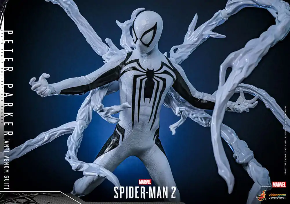 Spider-Man 2 Video Game Masterpiece Action Figure 1/6 Peter Parker (Anti-Venom Suit) 30 cm product photo