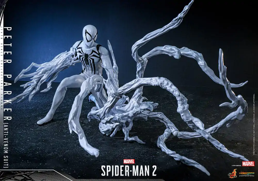 Spider-Man 2 Video Game Masterpiece Action Figure 1/6 Peter Parker (Anti-Venom Suit) 30 cm product photo