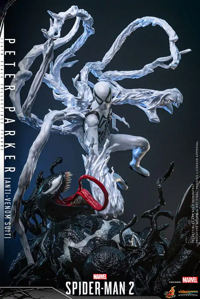 Spider-Man 2 Video Game Masterpiece Action Figure 1/6 Peter Parker (Anti-Venom Suit) 30 cm product photo