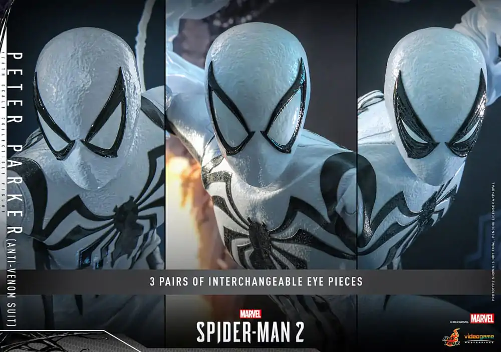 Spider-Man 2 Video Game Masterpiece Action Figure 1/6 Peter Parker (Anti-Venom Suit) 30 cm product photo