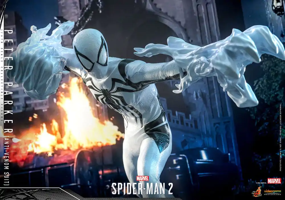 Spider-Man 2 Video Game Masterpiece Action Figure 1/6 Peter Parker (Anti-Venom Suit) 30 cm product photo