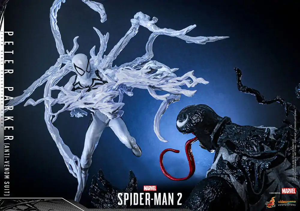 Spider-Man 2 Video Game Masterpiece Action Figure 1/6 Peter Parker (Anti-Venom Suit) 30 cm product photo