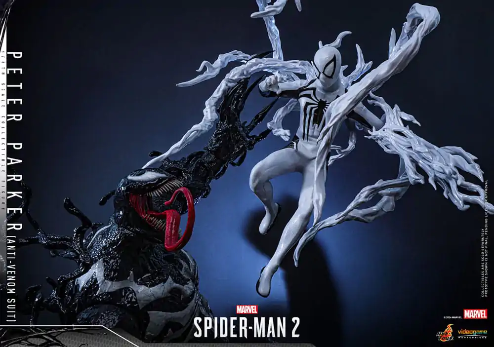 Spider-Man 2 Video Game Masterpiece Action Figure 1/6 Peter Parker (Anti-Venom Suit) 30 cm product photo