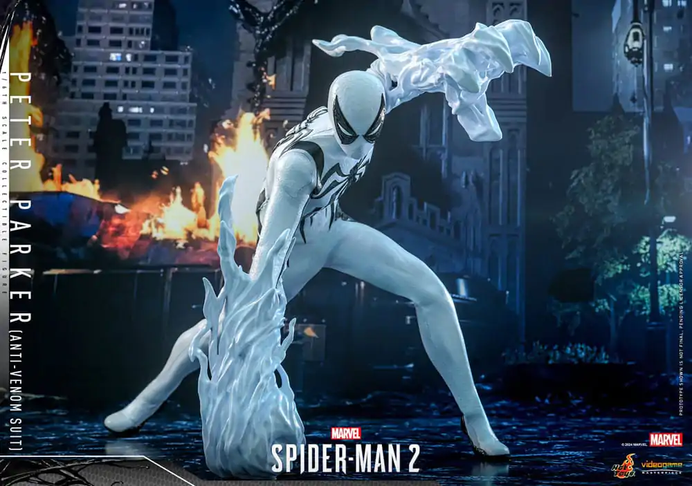 Spider-Man 2 Video Game Masterpiece Action Figure 1/6 Peter Parker (Anti-Venom Suit) 30 cm product photo