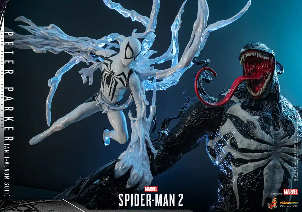 Spider-Man 2 Video Game Masterpiece Action Figure 1/6 Peter Parker (Anti-Venom Suit) 30 cm product photo