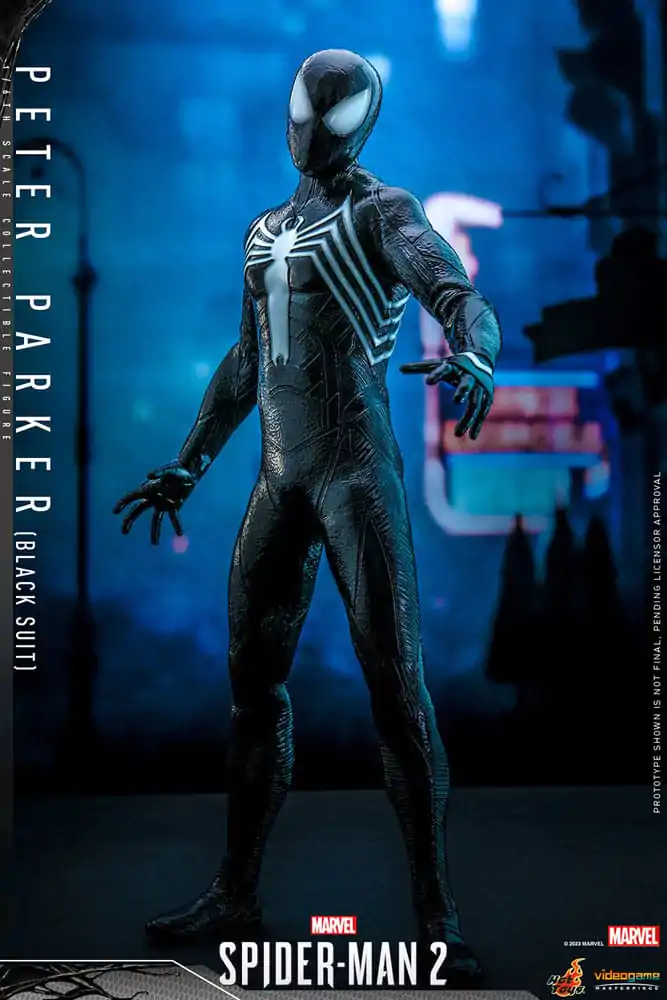 Spider-Man 2 Video Game Masterpiece Action Figure 1/6 Peter Parker (Black Suit) 30 cm product photo