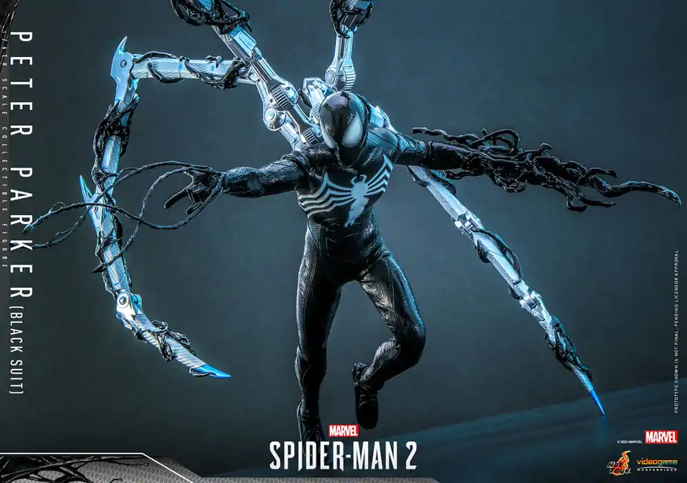 Spider-Man 2 Video Game Masterpiece Action Figure 1/6 Peter Parker (Black Suit) 30 cm product photo