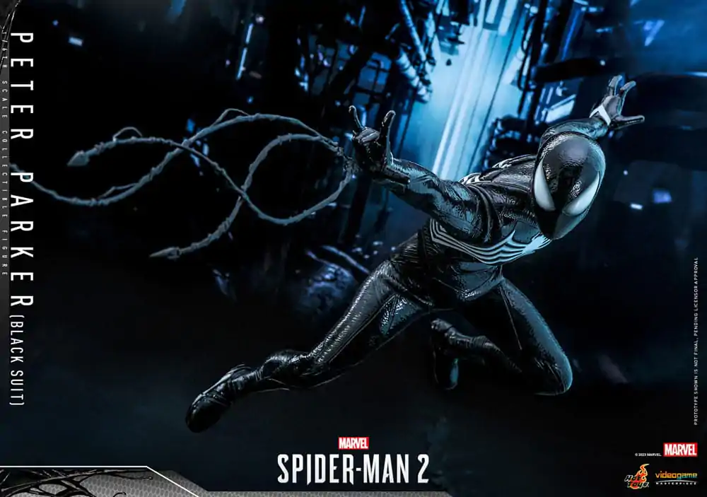 Spider-Man 2 Video Game Masterpiece Action Figure 1/6 Peter Parker (Black Suit) 30 cm product photo