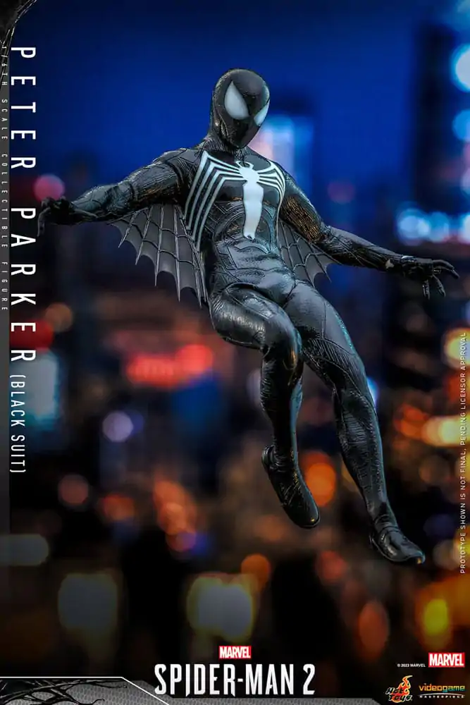 Spider-Man 2 Video Game Masterpiece Action Figure 1/6 Peter Parker (Black Suit) 30 cm product photo