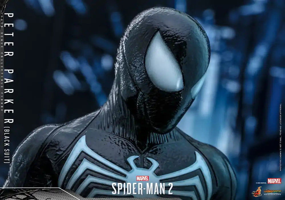 Spider-Man 2 Video Game Masterpiece Action Figure 1/6 Peter Parker (Black Suit) 30 cm product photo