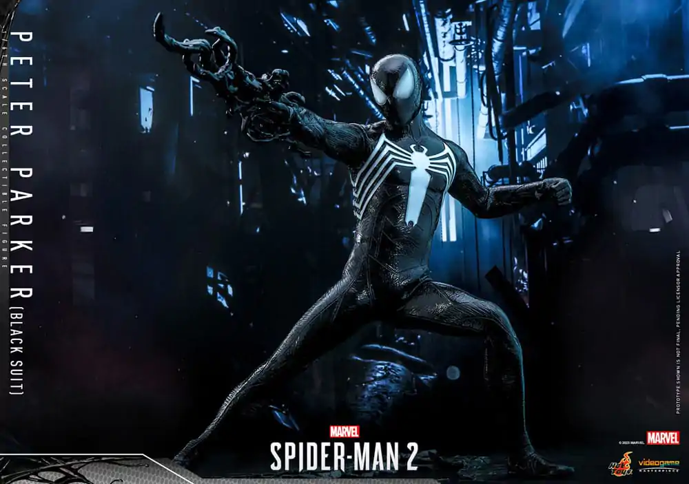 Spider-Man 2 Video Game Masterpiece Action Figure 1/6 Peter Parker (Black Suit) 30 cm product photo