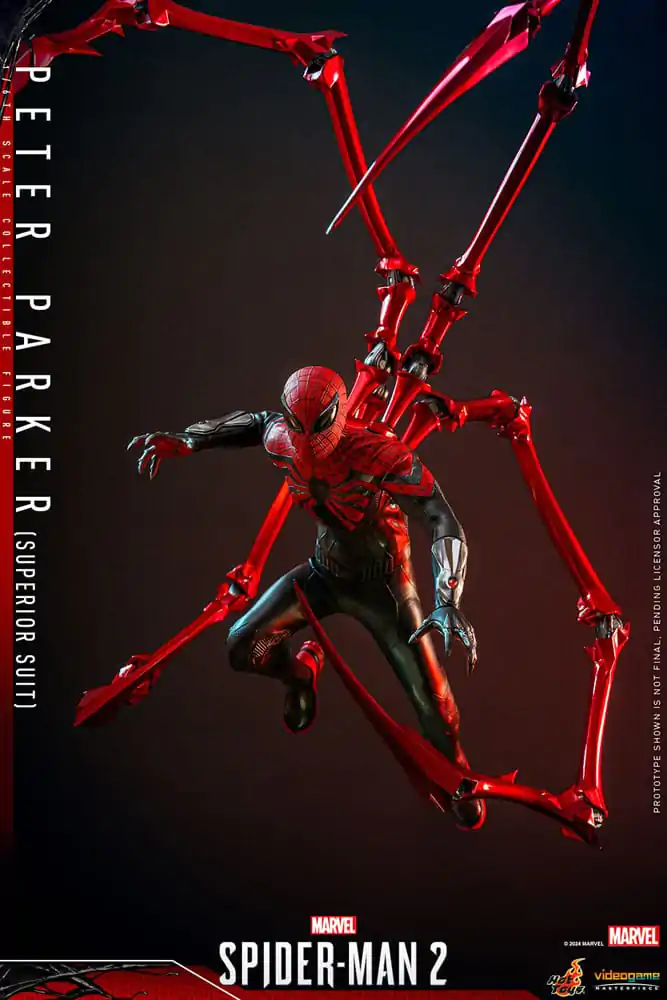 Spider-Man 2 Video Game Masterpiece Action Figure 1/6 Peter Parker (Superior Suit) 30 cm product photo