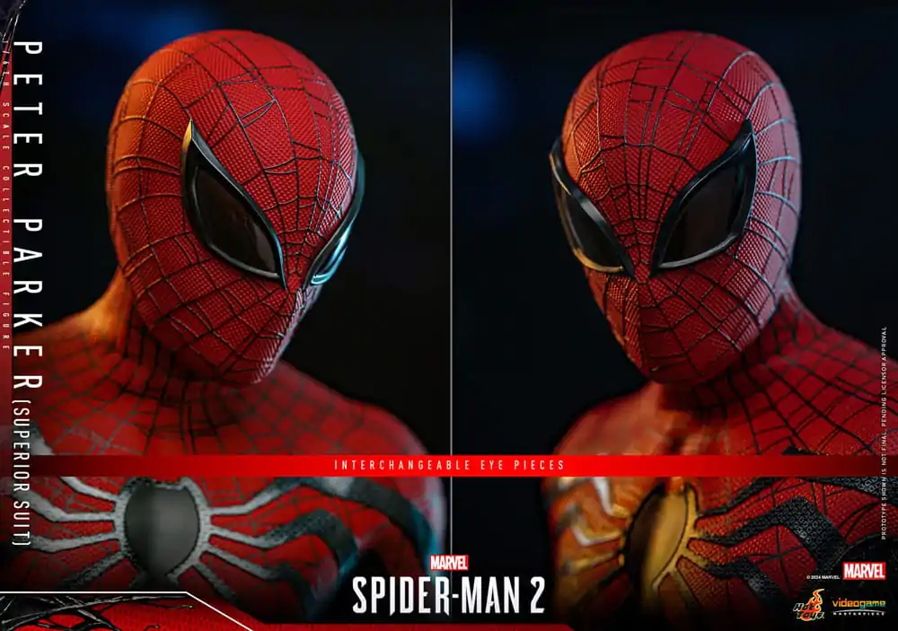 Spider-Man 2 Video Game Masterpiece Action Figure 1/6 Peter Parker (Superior Suit) 30 cm product photo