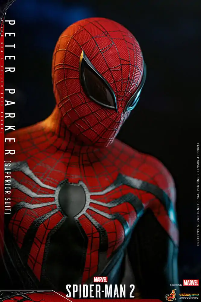 Spider-Man 2 Video Game Masterpiece Action Figure 1/6 Peter Parker (Superior Suit) 30 cm product photo