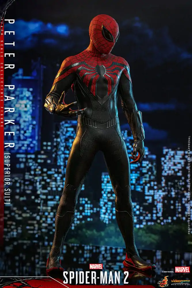 Spider-Man 2 Video Game Masterpiece Action Figure 1/6 Peter Parker (Superior Suit) 30 cm product photo